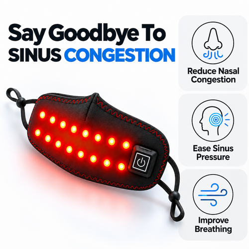 Heated Red Light Nose Band
