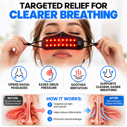 Heated Red Light Nose Band